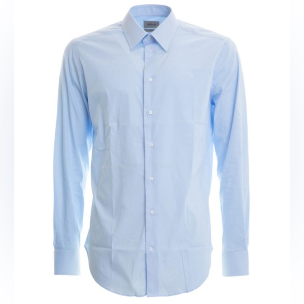 Armani Collezioni Sky Blue Dress Shirt